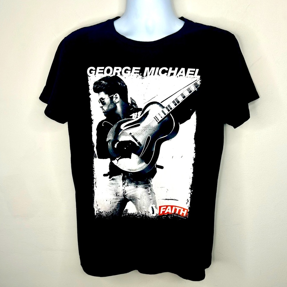 [Bay Island Sportswear] George Michael ’Faith’ Short Sleeve Crewneck Tee
